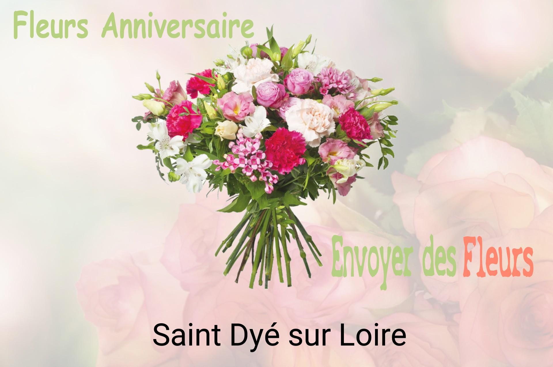 Bouquet de fleurs d’anniversaire livré à Saint-Dyé-sur-Loire