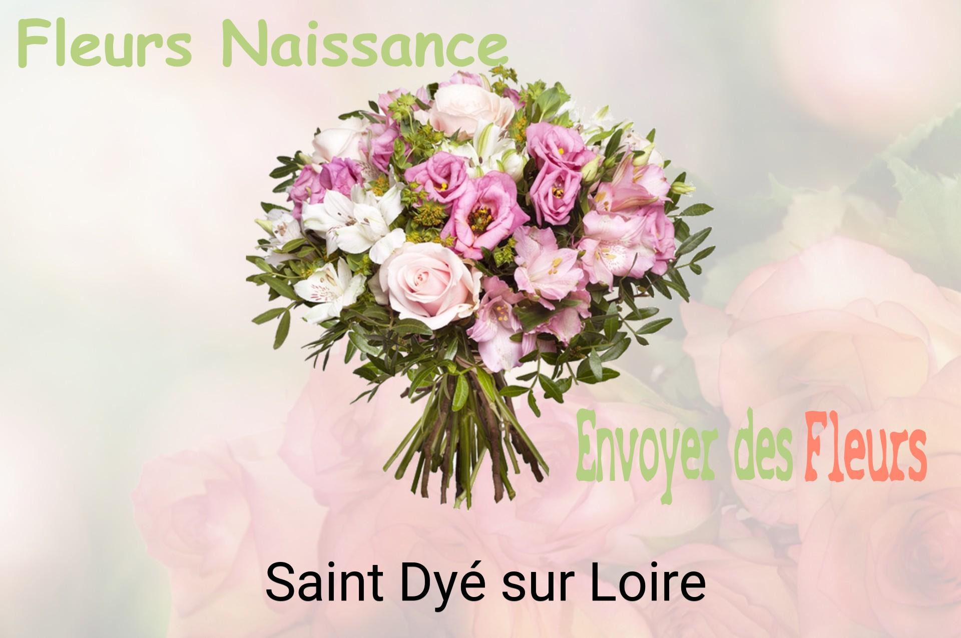 Bouquet de fleurs de naissance livré à Saint-Dyé-sur-Loire
